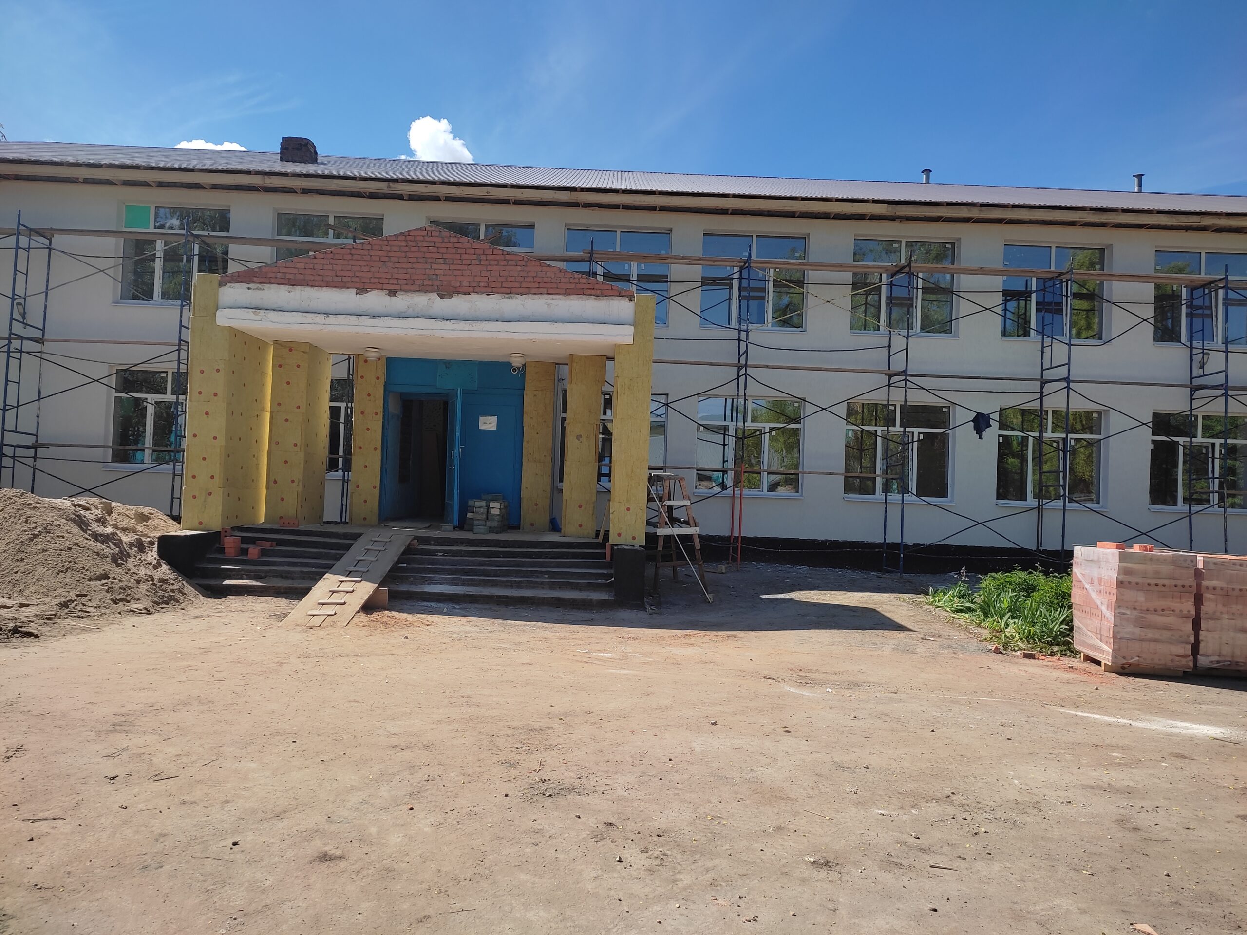 Ремонт школы