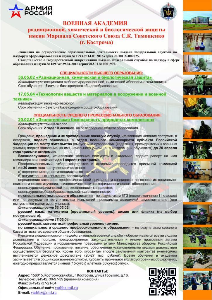 Военная академия РХБЗ