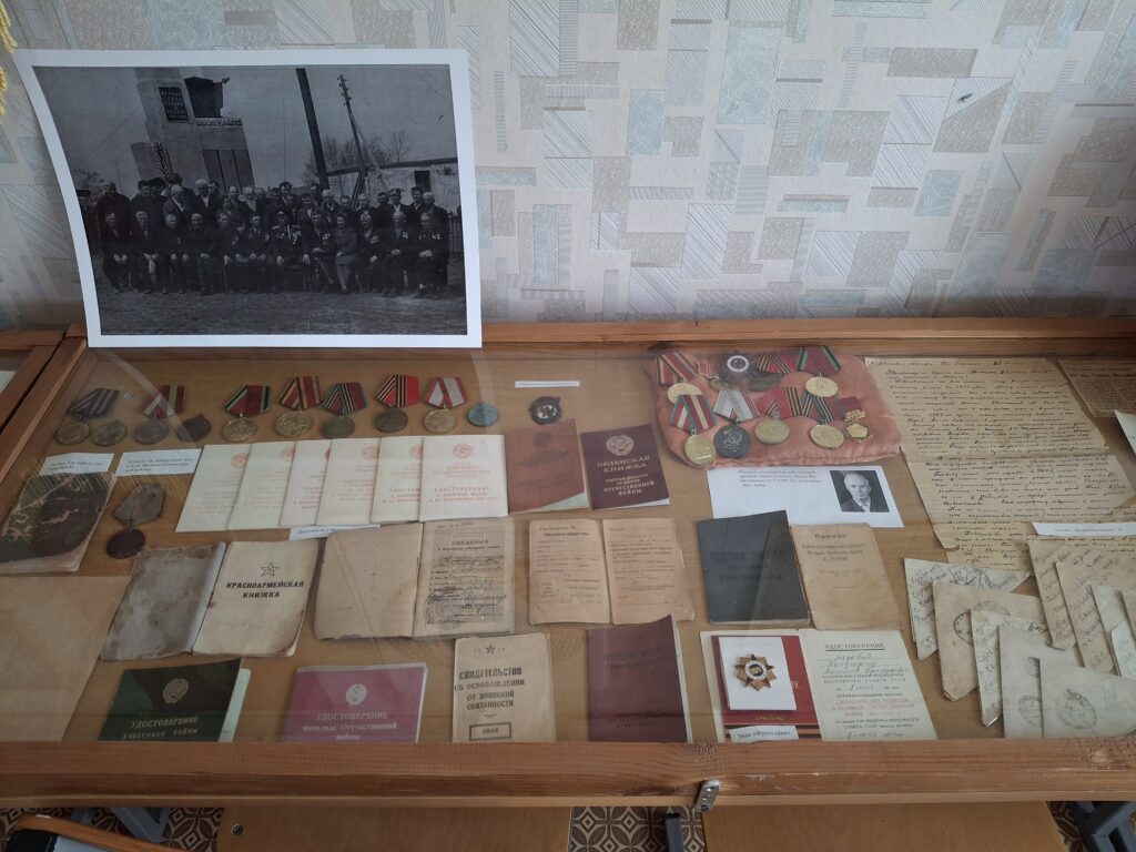 Экспозиция, посвящённая Великой Отечественной войне